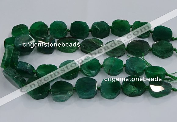 CNG2911 15.5 inches 12*16mm - 15*25mm freeform agate beads