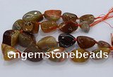 CNG3046 25*30mm - 30*40mm nuggets agate gemstone beads