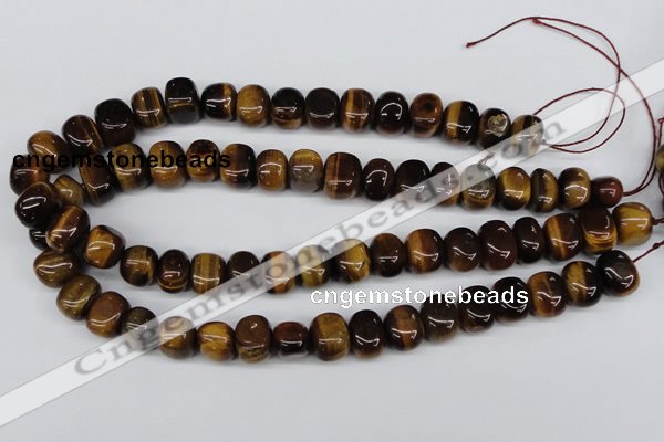 CNG33 15.5 inches 11*15mm nuggets yellow tiger eye gemstone beads