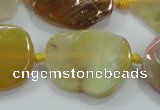 CNG452 15.5 inches 20*28mm - 30*38mm nuggets agate gemstone beads