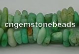 CNG5041 15.5 inches 3*8mm - 6*10mm nuggets Australia chrysoprase beads