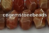 CNG5093 15.5 inches 13*18mm - 15*20mm faceted nuggets sunstone beads