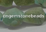CNG5123 15.5 inches 14*20mm - 18*25mm freeform matte amazonite beads