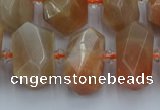 CNG5301 15.5 inches 12*16mm - 15*20mm faceted nuggets moonstone beads