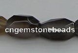 CNG5322 15.5 inches 12*16mm - 15*25mm faceted nuggets agate beads