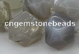 CNG5391 15.5 inches 10*14mm - 20*25mm faceted nuggets agate beads