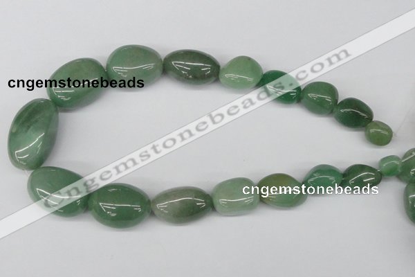 CNG60 15.5 inches 10*14mm - 20*35mm nuggets green aventurine beads