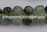 CNG6865 15.5 inches 8*12mm - 10*14mm nuggets prehnite beads