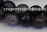 CNG6869 12*16mm - 13*18mm nuggets black rutilated quartz beads