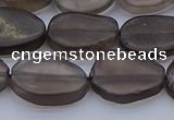 CNG7573 15.5 inches 10*14mm - 13*18mm freeform smoky quartz beads