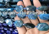CNG7821 15.5 inches 13*18mm - 18*25mm faceted freeform apatite beads