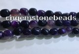 CNG8152 15.5 inches 10*14mm nuggets agate beads wholesale