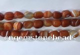CNG8269 15.5 inches 13*18mm nuggets striped agate beads wholesale