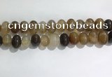 CNG8371 15.5 inches 12*16mm nuggets agate beads wholesale