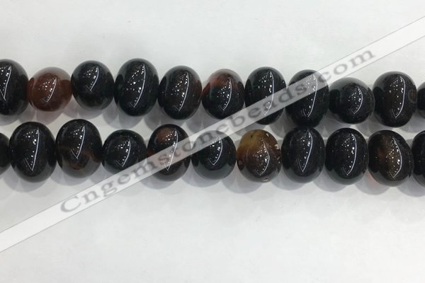 CNG8372 15.5 inches 12*16mm nuggets agate beads wholesale