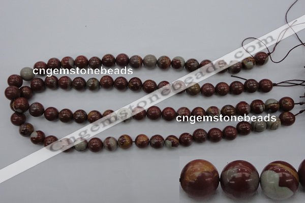CNJ68 15.5 inches 10mm round noreena jasper beads wholesale