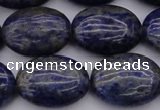 CNL1121 15.5 inches 15*20mm oval lapis lazuli gemstone beads