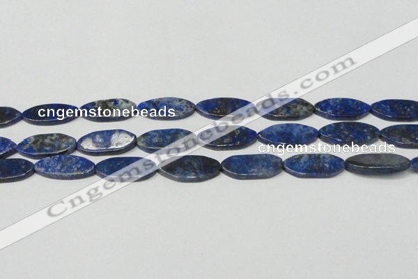 CNL1296 15.5 inches 14*30mm marquise natural lapis lazuli beads