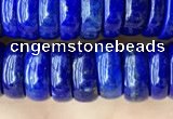CNL1695 15.5 inches 3*9mm - 4*9mm rondelle lapis lazuli beads