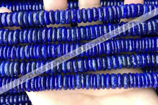 CNL1698 15.5 inches 3*10mm - 4*10mm rondelle lapis lazuli beads