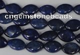 CNL491 15.5 inches 8*12mm marquise natural lapis lazuli gemstone beads