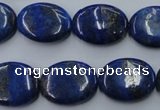 CNL754 15.5 inches 15*20mm oval natural lapis lazuli gemstone beads