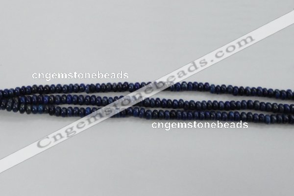 CNL860 15.5 inches 2*4mm rondelle natural lapis lazuli gemstone beads