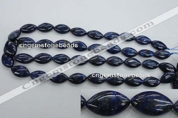 CNL952 15.5 inches 12*20mm marquise natural lapis lazuli gemstone beads