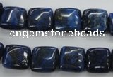 CNL962 15.5 inches 12*12mm square natural lapis lazuli gemstone beads