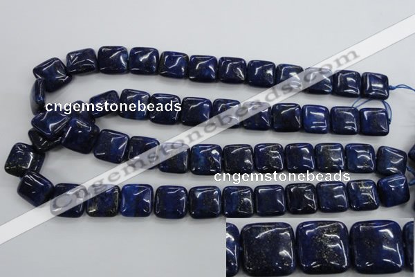 CNL964 15.5 inches 16*16mm square natural lapis lazuli gemstone beads