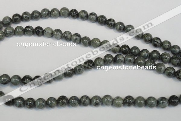 CNS402 15.5 inches 8mm round natural serpentine jasper beads