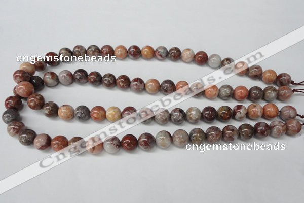 COJ204 15.5 inches 10mm round blood stone beads wholesale