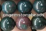COJ333 15.5 inches 10mm round Indian bloodstone beads wholesale