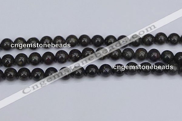 COP1443 15.5 inches 10mm round blue opal gemstone beads