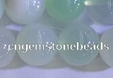 COP1625 15.5 inches 12mm round green opal gemstone beads