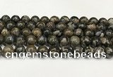 COP1803 15.5 inches 10mm round grey opal beads wholesale