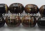 COP227 15.5 inches 15*20mm egg-shaped natural brown opal gemstone beads