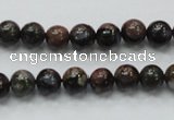 COP265 15.5 inches 8mm round natural grey opal gemstone beads