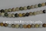 COS160 15.5 inches 4mm round ocean stone beads wholesale