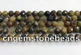 CPB1078 15.5 inches 10mm faceted round natural pietersite beads
