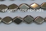 CPY652 15.5 inches 8*10mm pyrite gemstone beads wholesale