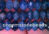 CRB1991 15.5 inches 4*6mm faceted rondelle apatite gemstone beads