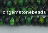 CRB2895 15.5 inches 4*6mm rondelle chrysocolla beads wholesale