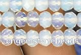 CRB3029 15.5 inches 4*6mm faceted rondelle opal beads wholesale