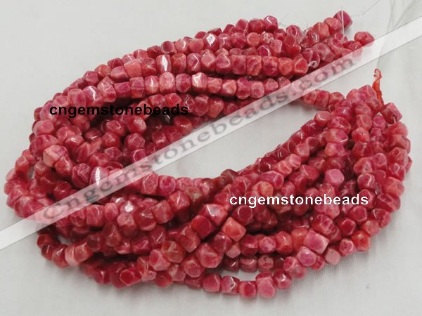 CRC06 16 inches 8*10mm nugget rhodochrosite gemstone beads wholesale