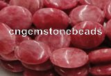 CRC08 16 inches 15*20mm oval rhodochrosite gemstone beads wholesale