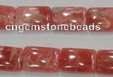 CRC108 15.5 inches 13*18mm rectangle natural argentina rhodochrosite beads