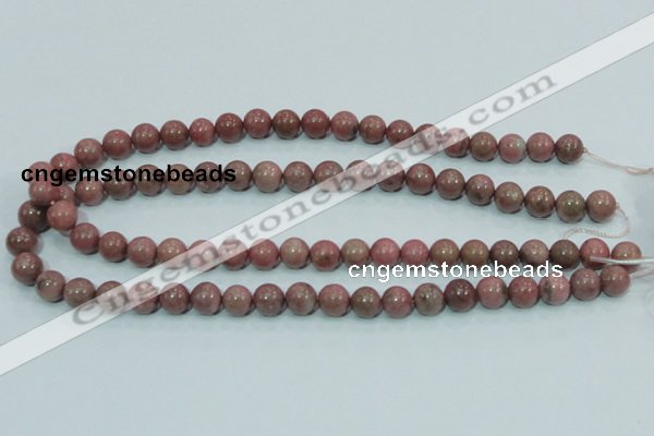 CRC203 16 inches 10mm round rhodochrosite gemstone beads wholesale