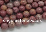 CRC52 15.5 inches 8mm round rhodochrosite gemstone beads wholesale