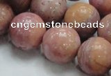 CRC56 15.5 inches 20mm round rhodochrosite gemstone beads wholesale